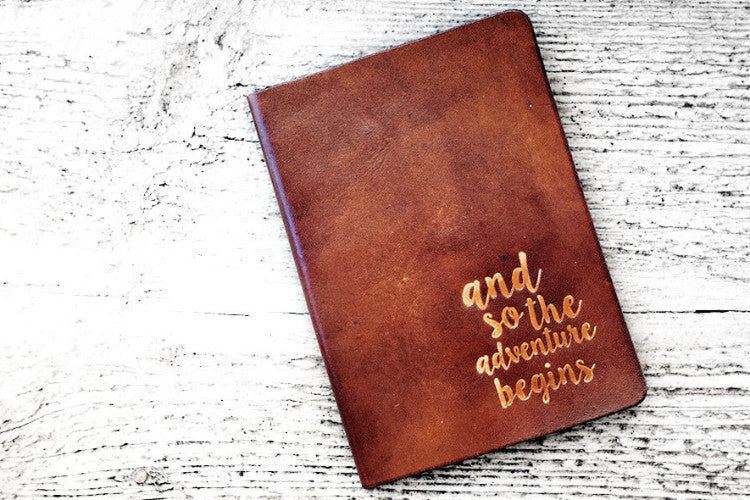 And So The Adventure Begins Passport Cover - Exsect Inc. - 1