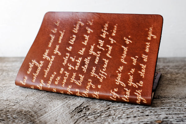 F. Scott Fitzgerald Inspirational Quote Passport Cover - Exsect Inc. - 4