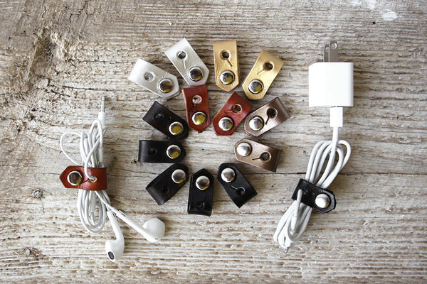 Leather Cord Organizers - Enjoy the Little Things! - Exsect Inc. - 2