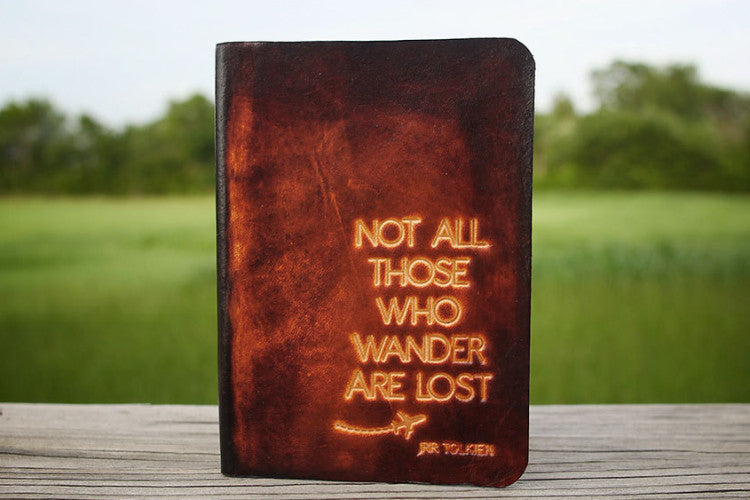 Not All Those Who Wander Are Lost Passport Cover - Exsect Inc. - 1